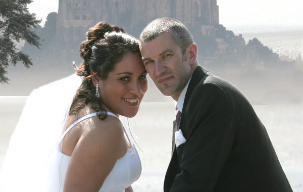 Sur fond du Mt St Michel