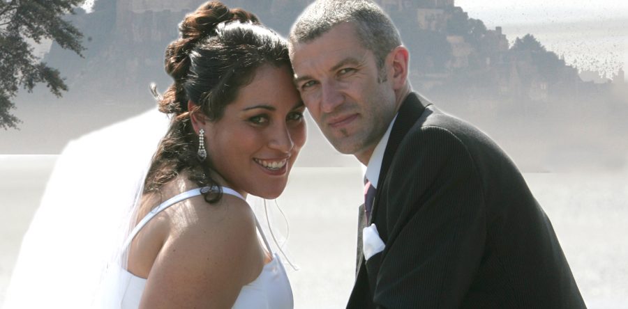 Sur fond du Mt St Michel